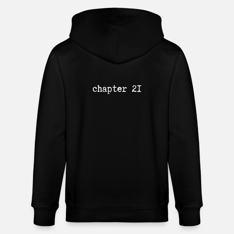 chapitre 21 Anniversaire - Veste à capuche bio CULTIVATOR Stanley/Stella Unisexe - noir