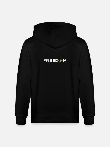 L’évolution de l’argent - Bitcoin Shirt Crypto - Veste à capuche bio CULTIVATOR Stanley/Stella Unisexe - noir
