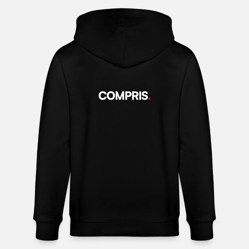 Compris - Veste à capuche bio CULTIVATOR Stanley/Stella Unisexe - noir