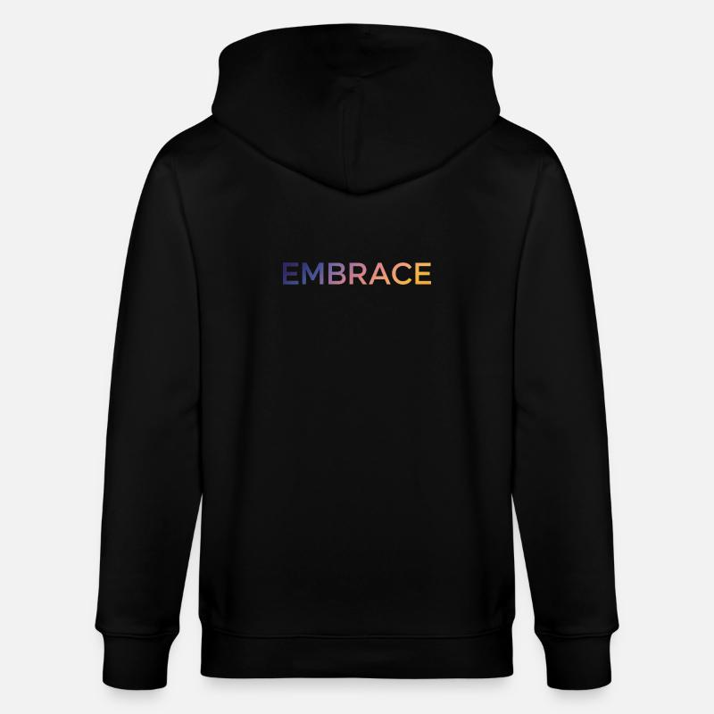Embrace - Stanley/Stella Unisex Bio-Kapuzenjacke CULTIVATOR  - Schwarz