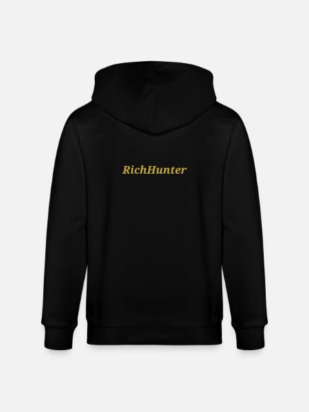 RichHunter 29 20220715140412 - Stanley/Stella Unisex Bio-Kapuzenjacke CULTIVATOR - Schwarz