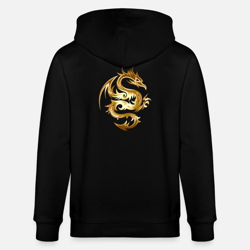 Dragons - Veste à capuche bio CULTIVATOR Stanley/Stella Unisexe - noir