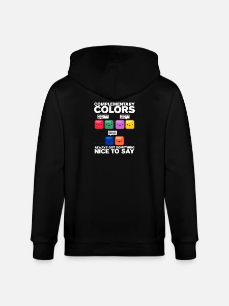 Kunstner kunstner kunstner gave - Stanley/Stella økologisk unisex-hættejakke CULTIVATOR  - sort