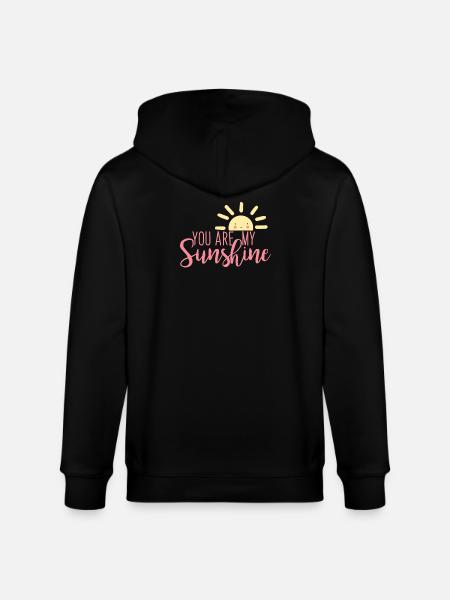 Du er mit solskin - Stanley/Stella økologisk unisex-hættejakke CULTIVATOR - sort