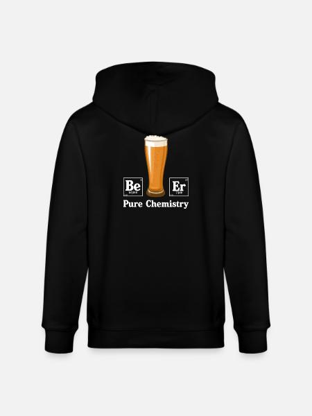 Pure Chemistry - Stanley/Stella CULTIVATOR Unisex Organic Hooded Jacket - black