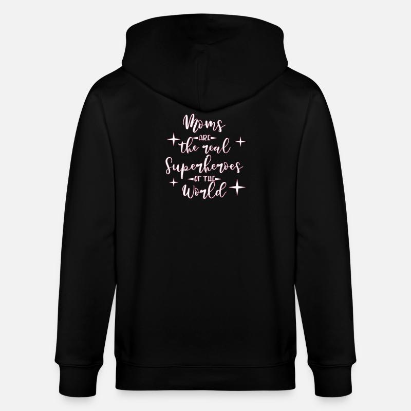 Mama Mutter - Stanley/Stella Unisex Bio-Kapuzenjacke CULTIVATOR  - Schwarz