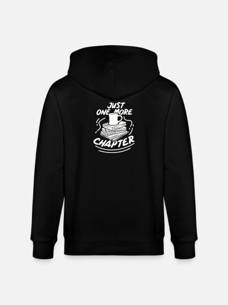Read books book gift bookshelf - Stanley/Stella CULTIVATOR Unisex Organic Hooded Jacket - black