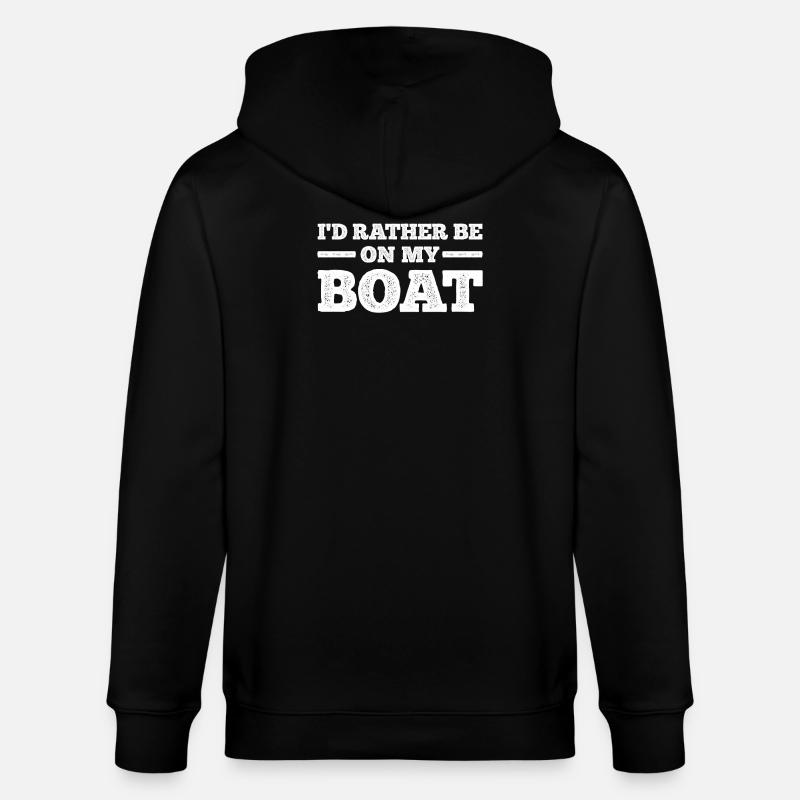 Boot Bootfahren - Stanley/Stella Unisex Bio-Kapuzenjacke CULTIVATOR  - Schwarz
