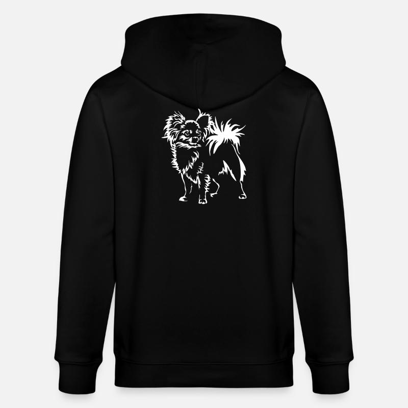 Chihuahua"Black Edition" - Stanley/Stella Unisex Bio-Kapuzenjacke CULTIVATOR  - Schwarz