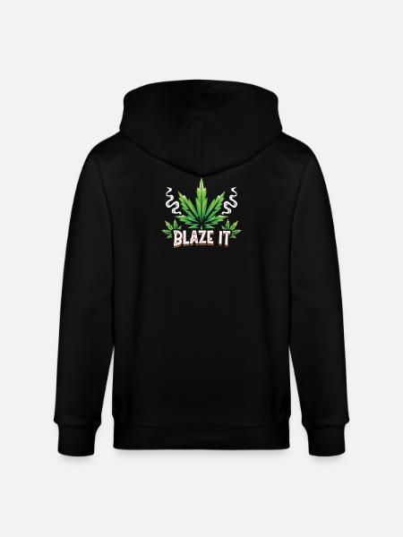 Blaze it - Stanley/Stella Unisex Bio-Kapuzenjacke CULTIVATOR - Schwarz