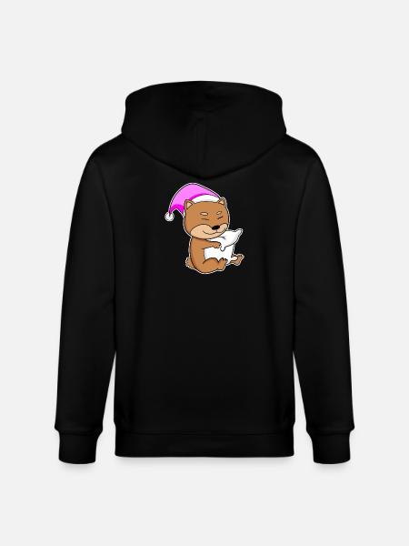 Dog dog breed Shiba Inu - Stanley/Stella CULTIVATOR  Unisex Organic Hooded Jacket - black