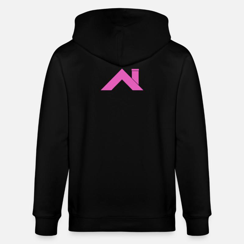 Toit de la maison - Veste à capuche bio CULTIVATOR Stanley/Stella Unisexe - noir