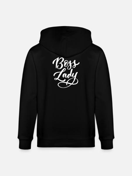Lady Bos-s - Stanley/Stella CULTIVATOR Unisex Organic Hooded Jacket - black