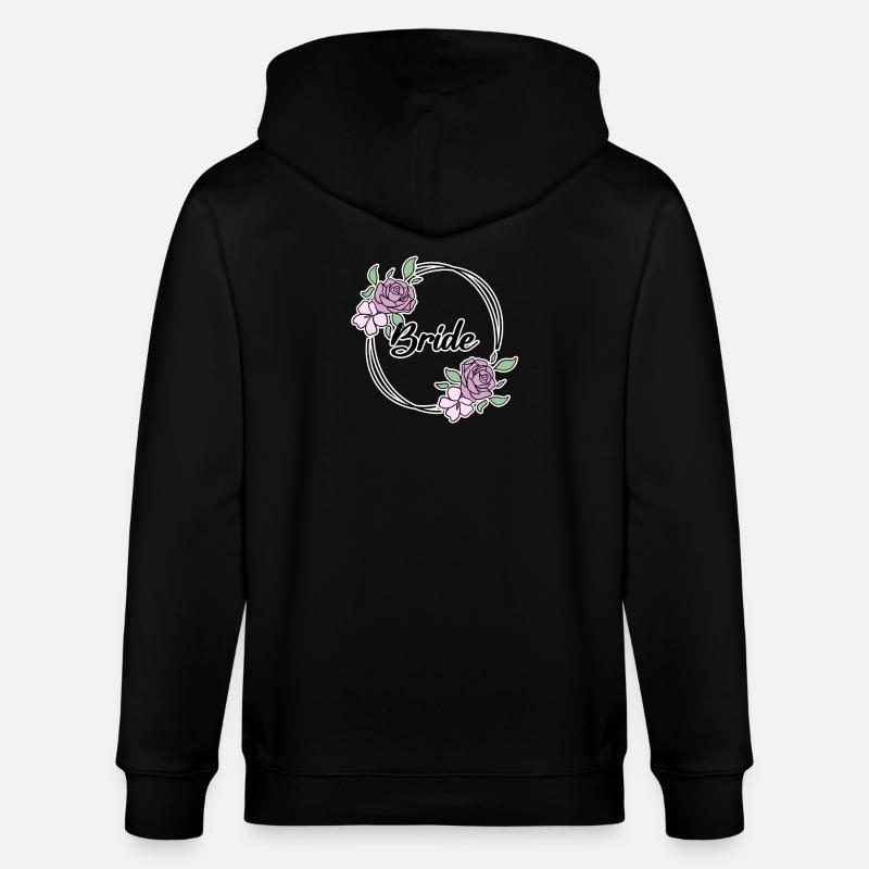 Mariée - Veste à capuche bio CULTIVATOR Stanley/Stella Unisexe - noir