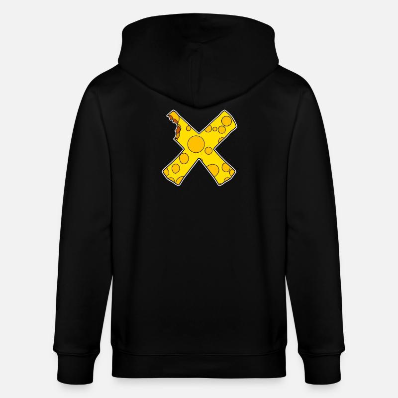 Fromage X Croix - Veste à capuche bio CULTIVATOR Stanley/Stella Unisexe - noir