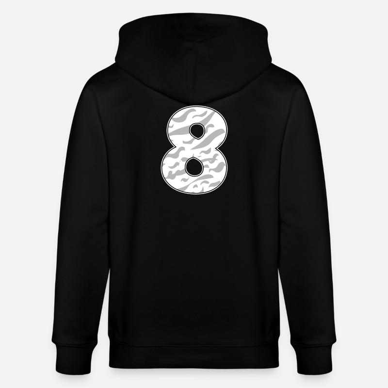 8 - Veste à capuche bio CULTIVATOR Stanley/Stella Unisexe - noir