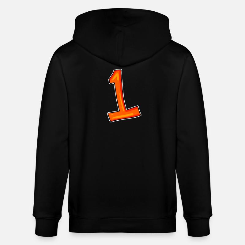 Numéro 1 - Veste à capuche bio CULTIVATOR Stanley/Stella Unisexe - noir