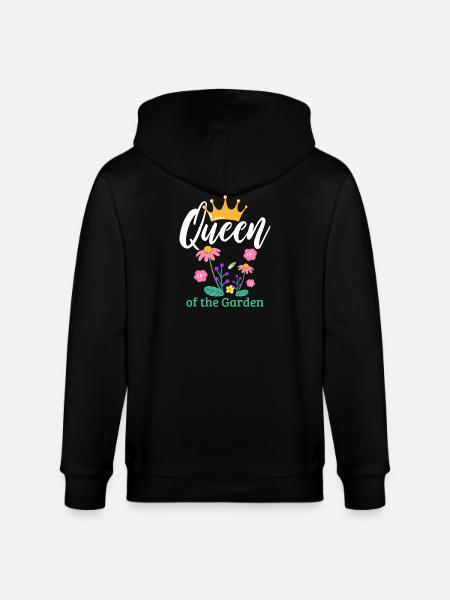 Gartenarbeit Gärtner - Stanley/Stella Unisex Bio-Kapuzenjacke CULTIVATOR  - Schwarz