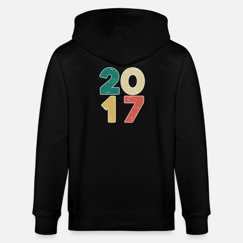 2017 - Année 2017 - Année 2017 - Veste à capuche bio CULTIVATOR Stanley/Stella Unisexe - noir