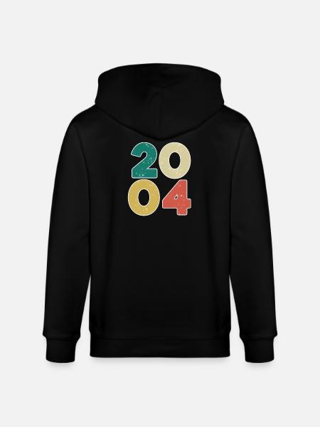 2004 - Year 2004 - Year 2004 - Stanley/Stella CULTIVATOR Unisex Organic Hooded Jacket - black