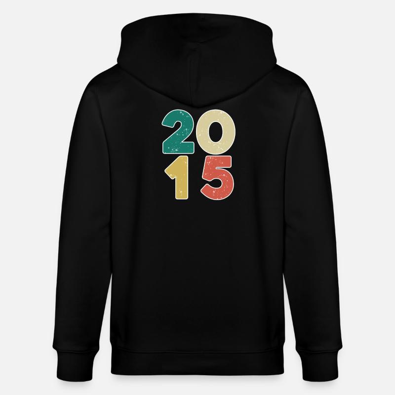 2015 - Année 2015 - Année 2015 - Veste à capuche bio CULTIVATOR Stanley/Stella Unisexe - noir