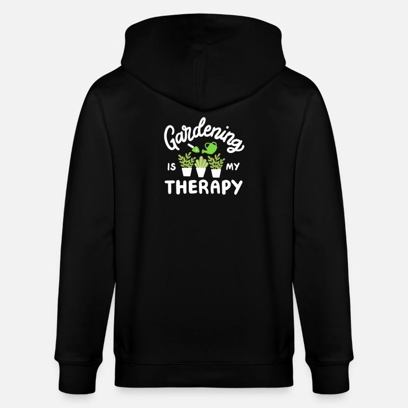 Garten Gartenarbeit - Stanley/Stella Unisex Bio-Kapuzenjacke CULTIVATOR  - Schwarz
