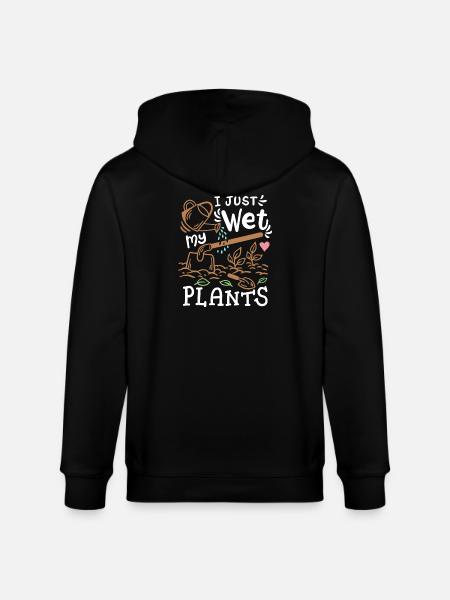Gartenarbeit Gärtner - Stanley/Stella Unisex Bio-Kapuzenjacke CULTIVATOR  - Schwarz