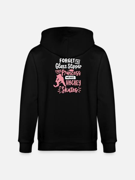 Eishockey Eishockeyspielerin - Stanley/Stella Unisex Bio-Kapuzenjacke CULTIVATOR - Schwarz