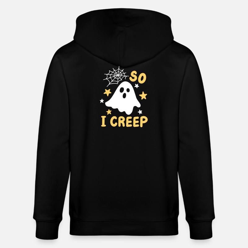 Geist Halloweenkostüm - Stanley/Stella Unisex Bio-Kapuzenjacke CULTIVATOR  - Schwarz