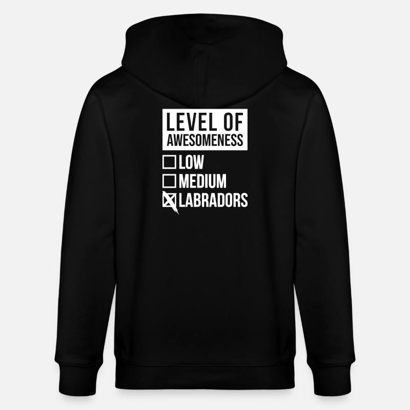 Labrador - Veste à capuche bio CULTIVATOR Stanley/Stella Unisexe - noir