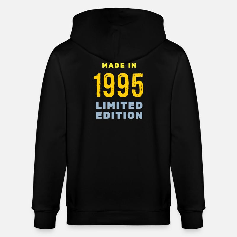 1995 - Veste à capuche bio CULTIVATOR Stanley/Stella Unisexe - noir