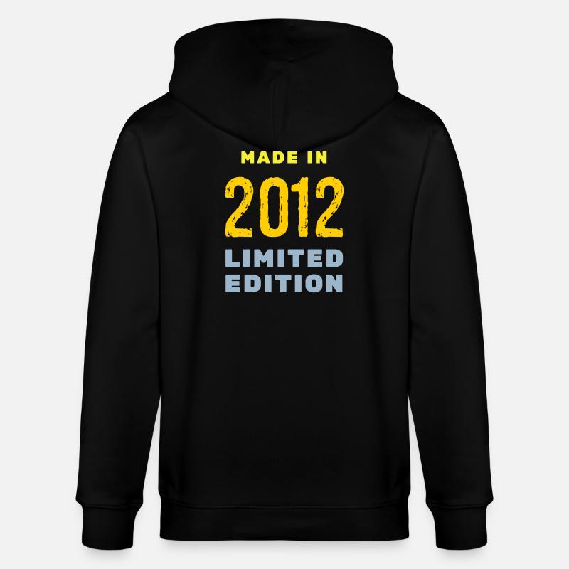 2012 - Stanley/Stella Unisex Bio-Kapuzenjacke CULTIVATOR  - Schwarz