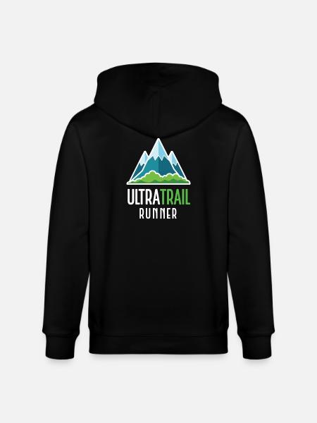 Ultra Trail Runner - Stanley/Stella CULTIVATOR Unisex Organic Hooded Jacket - black