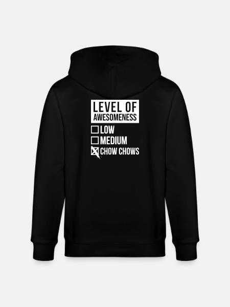 Chow Chow Chow Chow Chow Chow - Stanley/Stella CULTIVATOR  Unisex Organic Hooded Jacket - black