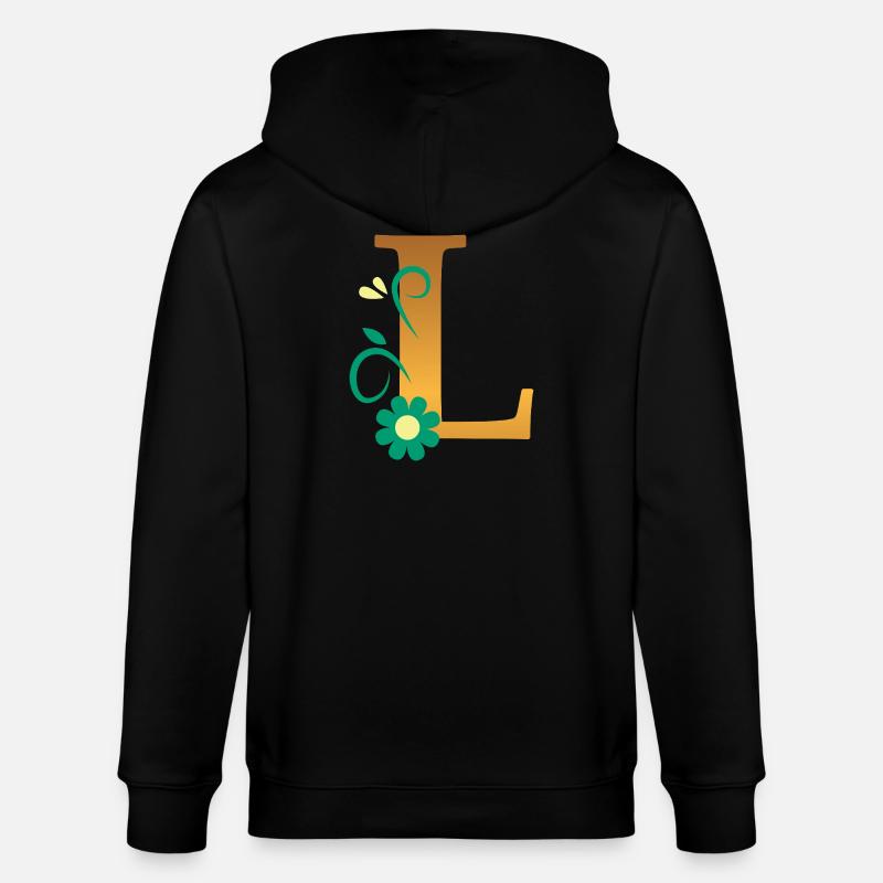 L - Stanley/Stella Unisex Bio-Kapuzenjacke CULTIVATOR  - Schwarz