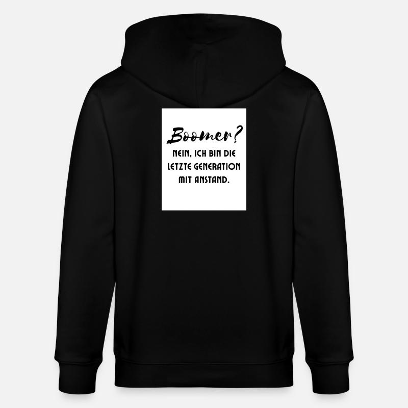 Génération avec style - Veste à capuche bio CULTIVATOR Stanley/Stella Unisexe - noir