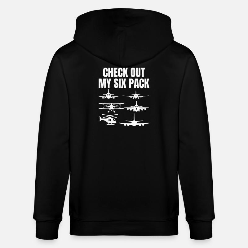 Découvrez mon pack de six - Veste à capuche bio CULTIVATOR Stanley/Stella Unisexe - noir