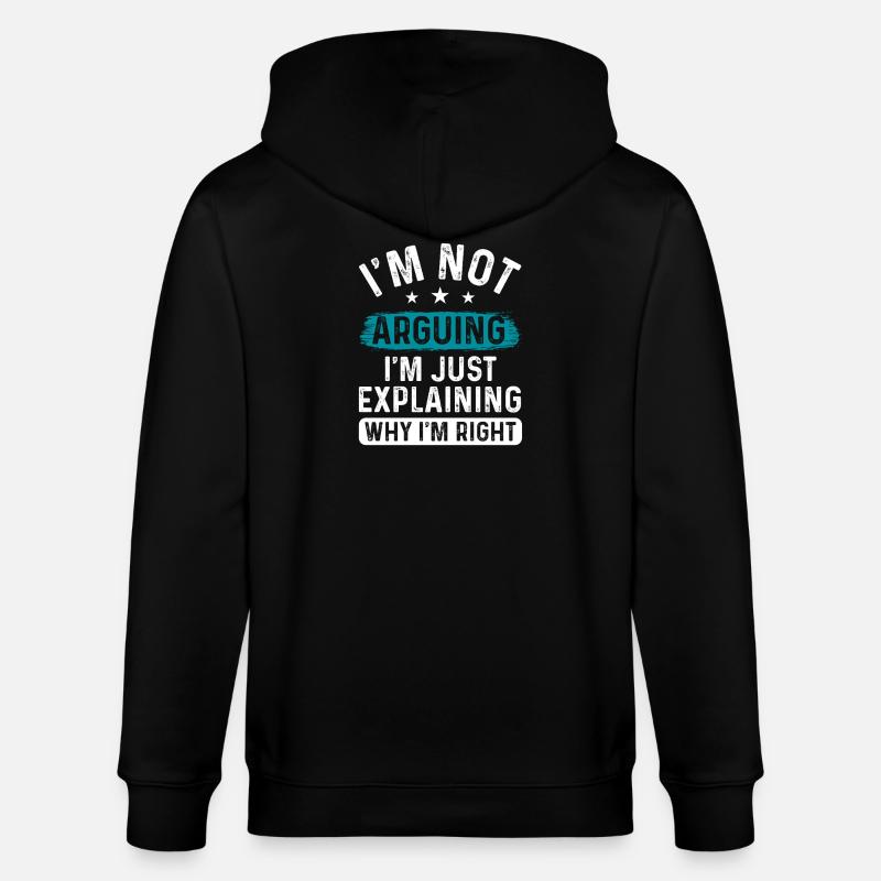 I understand, I'm just explaining - Stanley/Stella CULTIVATOR Unisex Organic Hooded Jacket - black