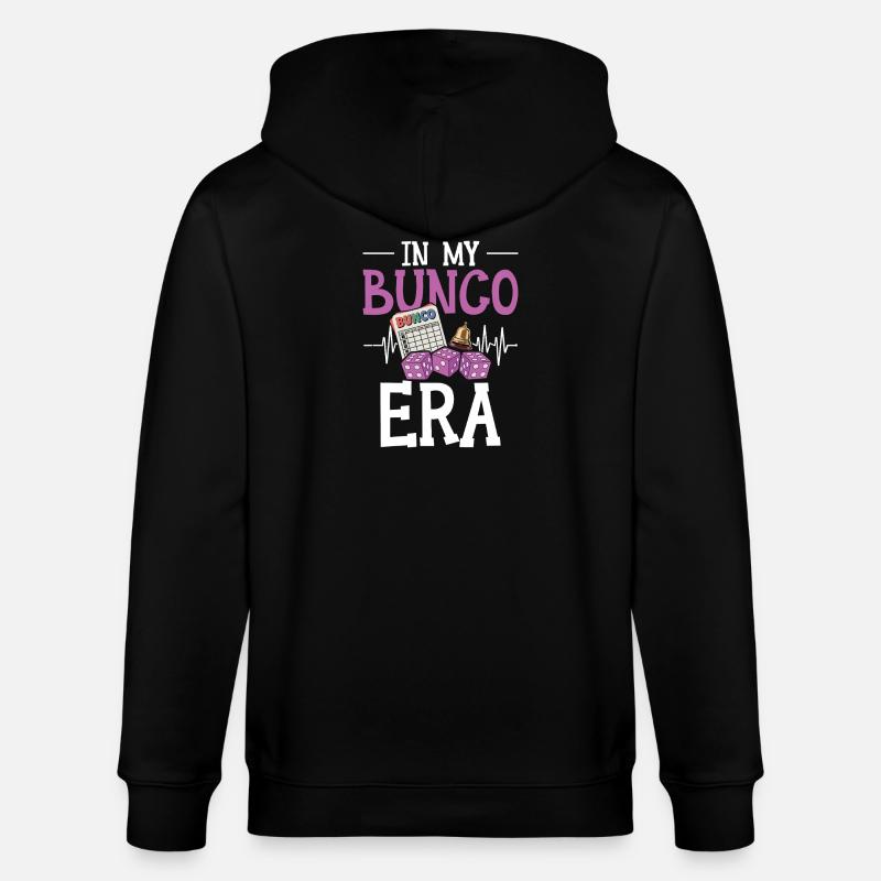 À mon époque Bunco - Veste à capuche bio CULTIVATOR Stanley/Stella Unisexe - noir