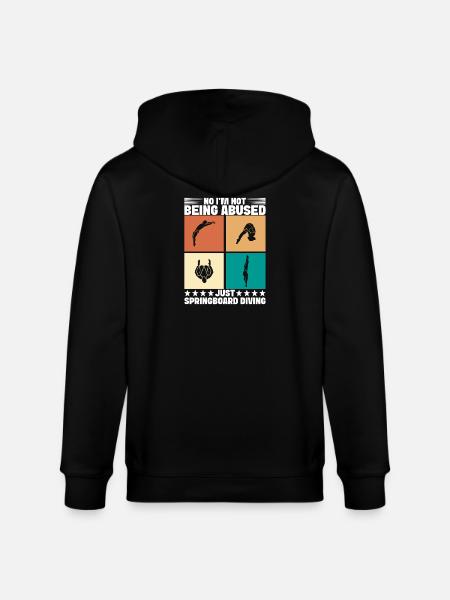 Plongeoir - Veste à capuche bio CULTIVATOR Stanley/Stella Unisexe - noir