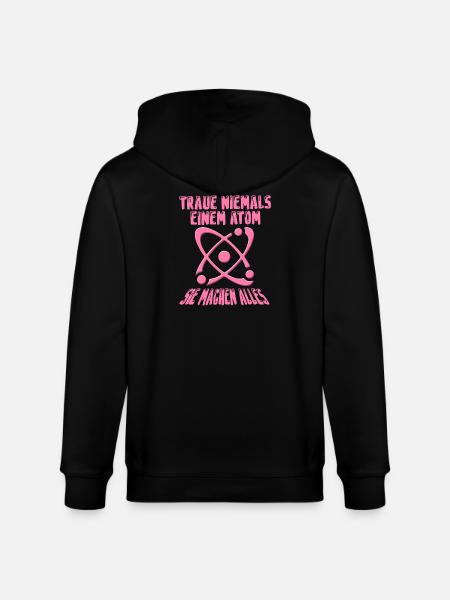 Physics Physicist Teacher Science Funny Saying - Stanley/Stella CULTIVATOR Unisex Organic Hooded Jacket - black