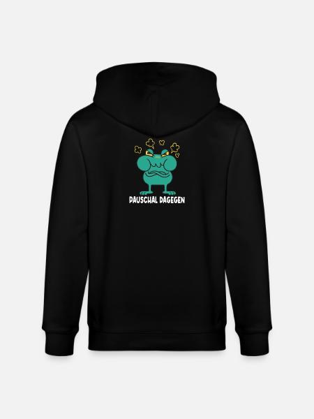 Funny Sayings Fun Outfits Irony Sarcasm - Stanley/Stella CULTIVATOR Unisex Organic Hooded Jacket - black