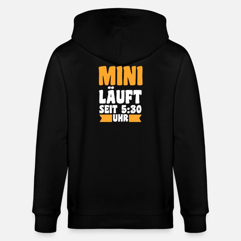 Mutter Team Mama - Stanley/Stella Unisex Bio-Kapuzenjacke CULTIVATOR - Schwarz