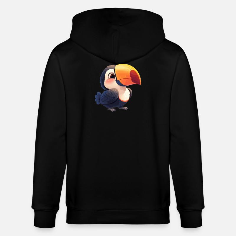 Toucans Toucan - Veste à capuche bio CULTIVATOR Stanley/Stella Unisexe - noir