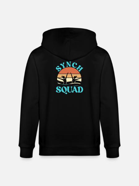 Synchronschwimmen Kunstschwimmen Wassersport - Stanley/Stella Unisex Bio-Kapuzenjacke CULTIVATOR  - Schwarz
