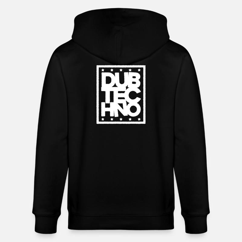 Dub Techno Light Edition - Stanley/Stella Unisex Bio-Kapuzenjacke CULTIVATOR  - Schwarz