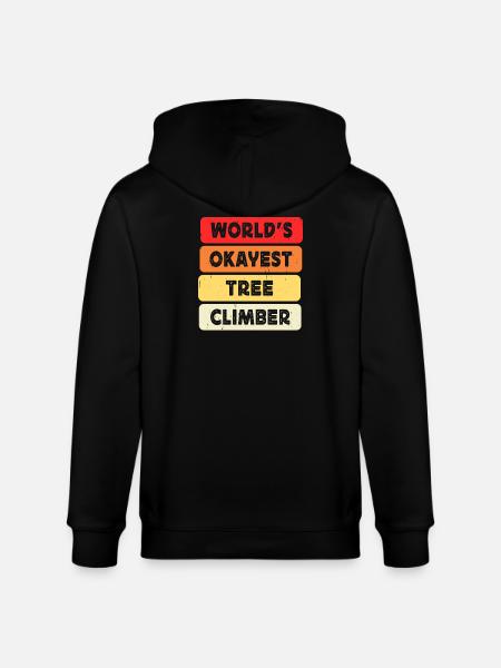 Baumpfleger Holzarbeiter Waldarbeiter Geschenk - Stanley/Stella Unisex Bio-Kapuzenjacke CULTIVATOR  - Schwarz