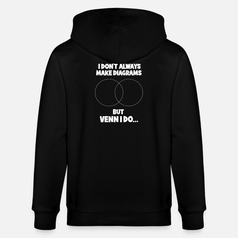 Math Math Math Teacher Mathematician - Stanley/Stella CULTIVATOR  Unisex Organic Hooded Jacket - black