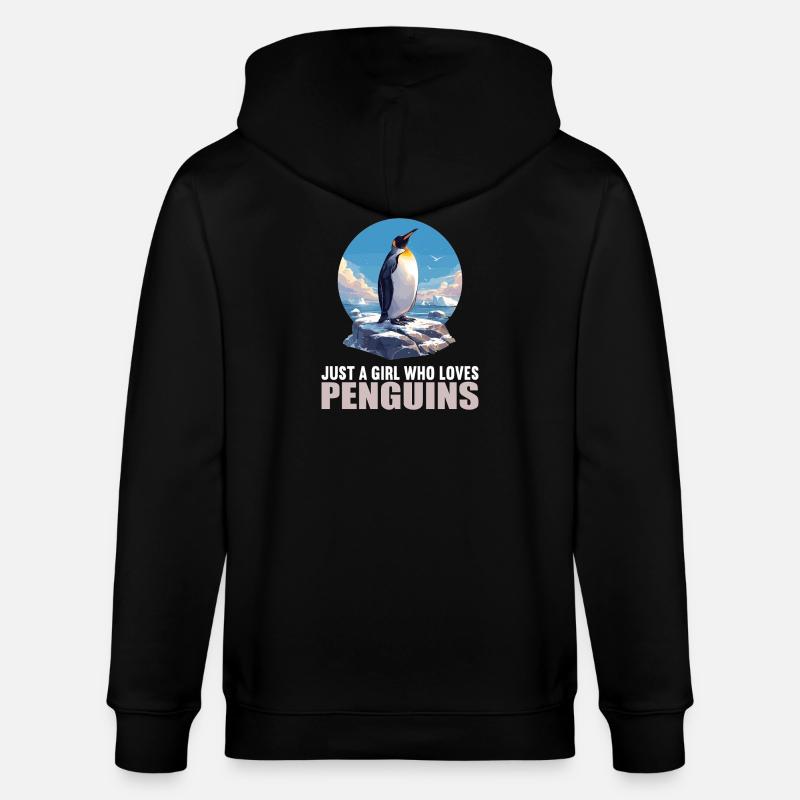 Pingouins Pingouin - Veste à capuche bio CULTIVATOR Stanley/Stella Unisexe - noir
