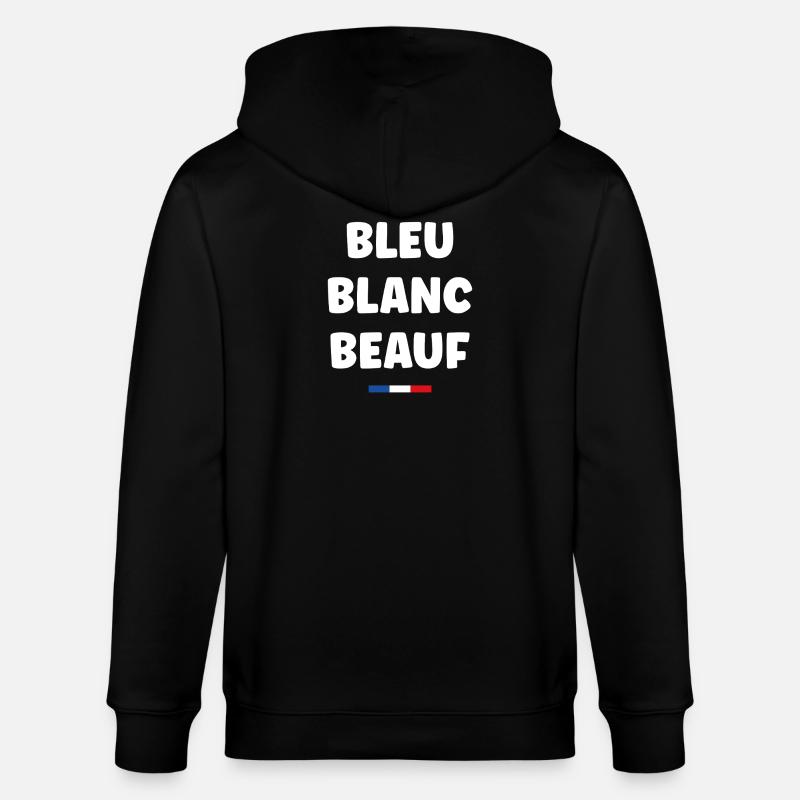 beauf - Stanley/Stella Unisex Bio-Kapuzenjacke CULTIVATOR  - Schwarz